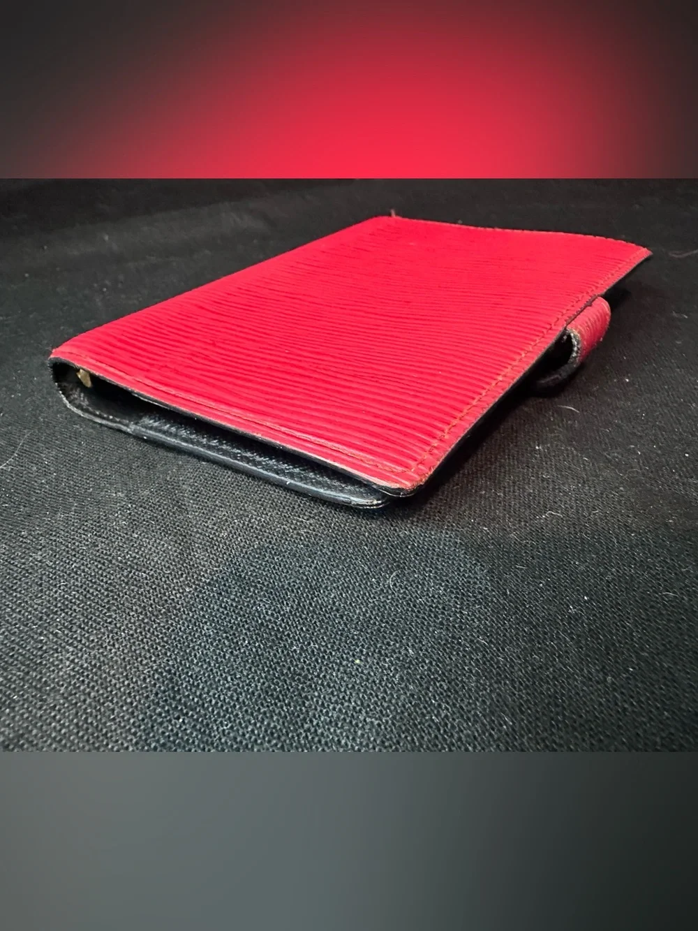 Louis Vuitton Pink Red Epi Agenda/Planner/Passport Cover PM